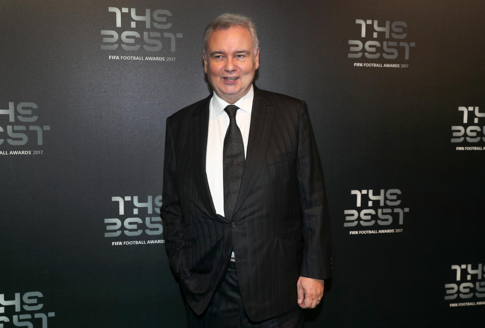 Eamonn Holmes during the Best FIFA Football Awards 2017 at the Palladium Theatre, London.