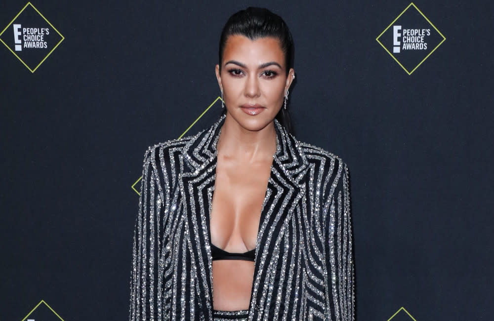 Kourtney Kardashian was stung by a scorpion that hid in her bikini bottoms credit:Bang Showbiz