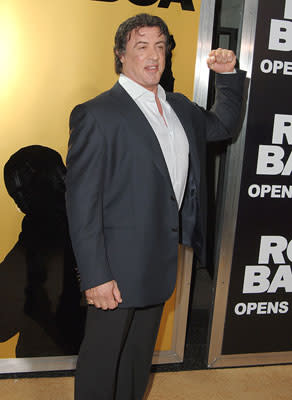 Sylvester Stallone , director at the Hollywood premiere of MGM's Rocky Balboa