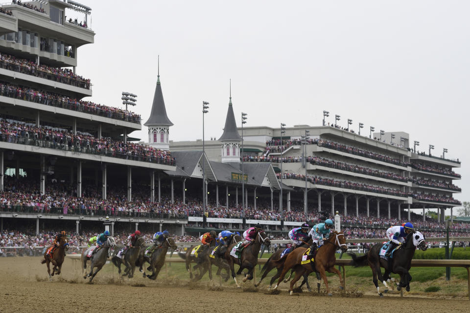 Churchill Downs has seen multiple horse deaths in recent days and the cause of two of them remains unknown. (Jamie Rhodes/Reuters)