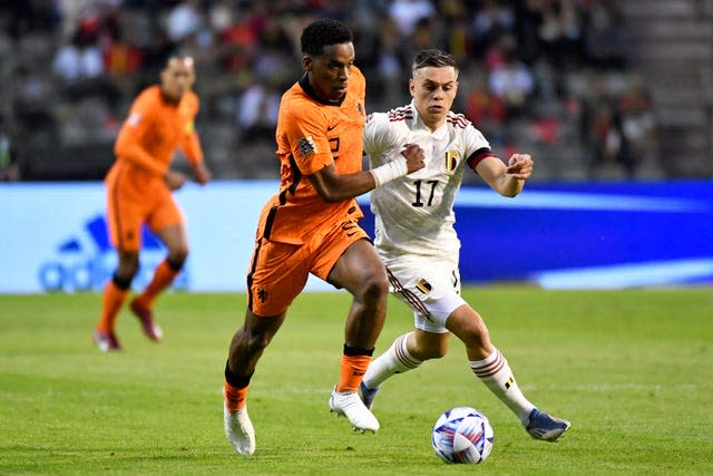 Belgium Netherlands Nations League Soccer