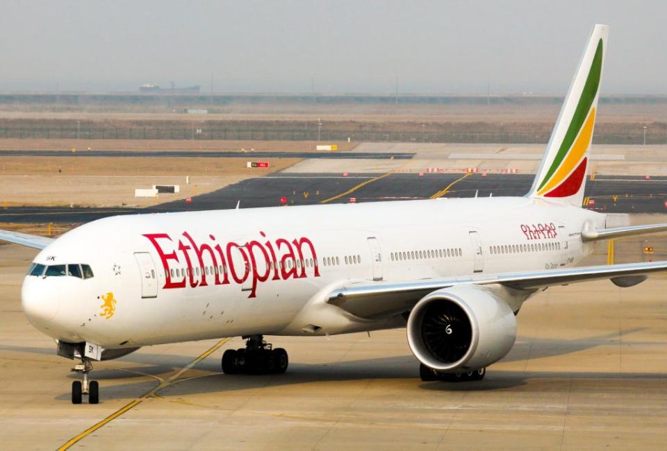 衣索比亞1架飛機未準時降落，原因是2名機師同時睡著，導致飛機飛過頭。（示意圖／翻攝自衣索比亞航空推特）