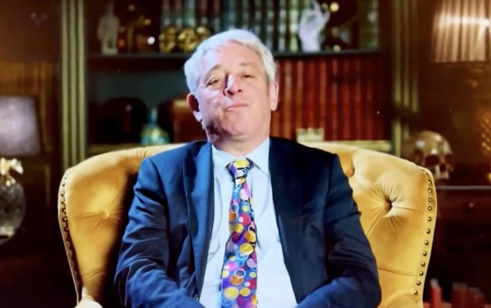 Former House of Commons speaker John Bercow features on The Traitors US