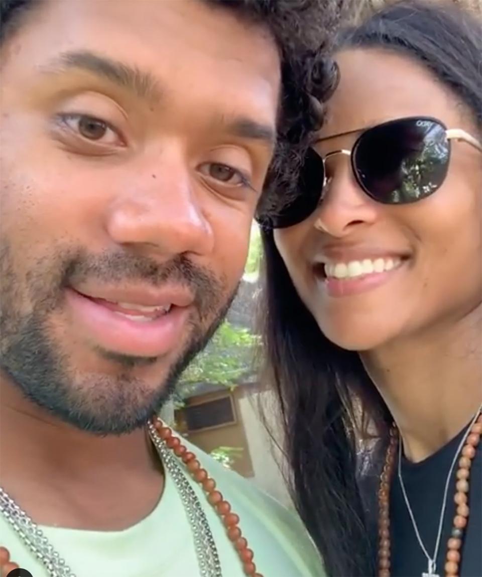 Russell Wilson and Ciara Celebrate 3-Year Wedding Anniversary