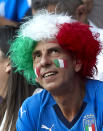 A fan of Italy prior the 2019 FIFA Women's World Cup France group C match between Italy and Brazil at Stade du Hainaut on June 18, 2019 in Valenciennes, France. (Photo by Quality Sport Images/Getty Images)