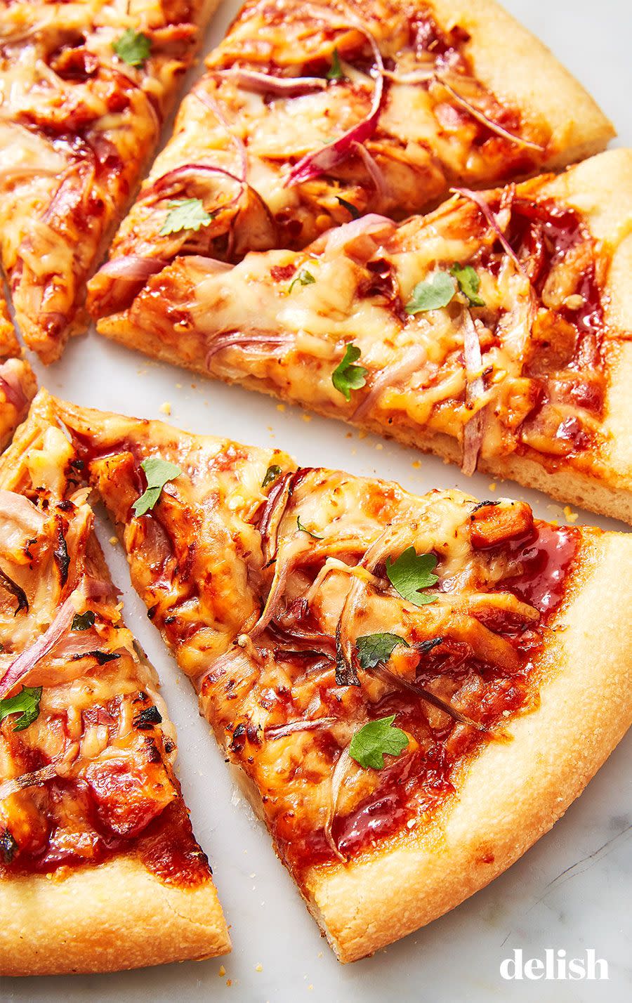 CPK BBQ Chicken Pizza