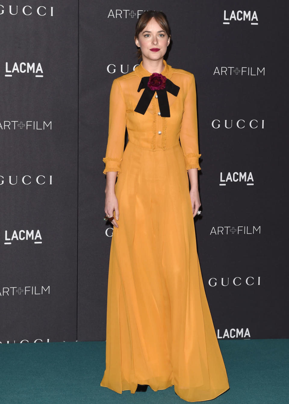 Dakota Johnson at the 2015 LACMA Art + Film Gala