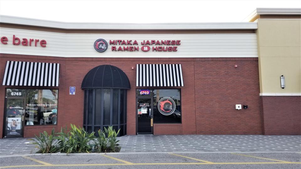 The original Mitaka Japanese Ramen House, pictured, is at 6749 Manatee Ave W., Bradenton. Mitaka recently opened a second location, which is at 5943 Factory Shops Blvd., Ellenton.