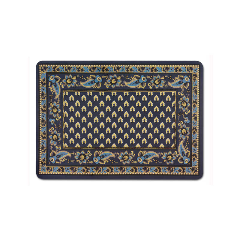 Marseille Cushioned Kitchen Mats, Navy