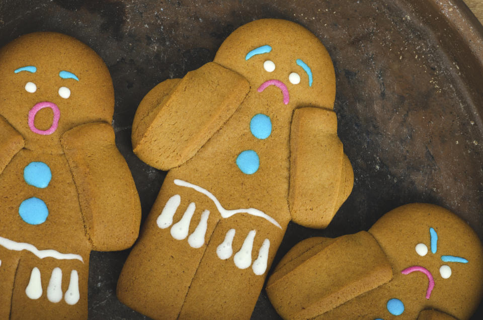 Deliciosas galletas navideñas de jengibre. Foto: Paya_Mona/Getty Images