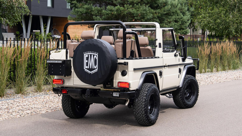 "The White Wolf," a 1990 Mercedes-Benz 250GD restomod from Expedition Motor Company.