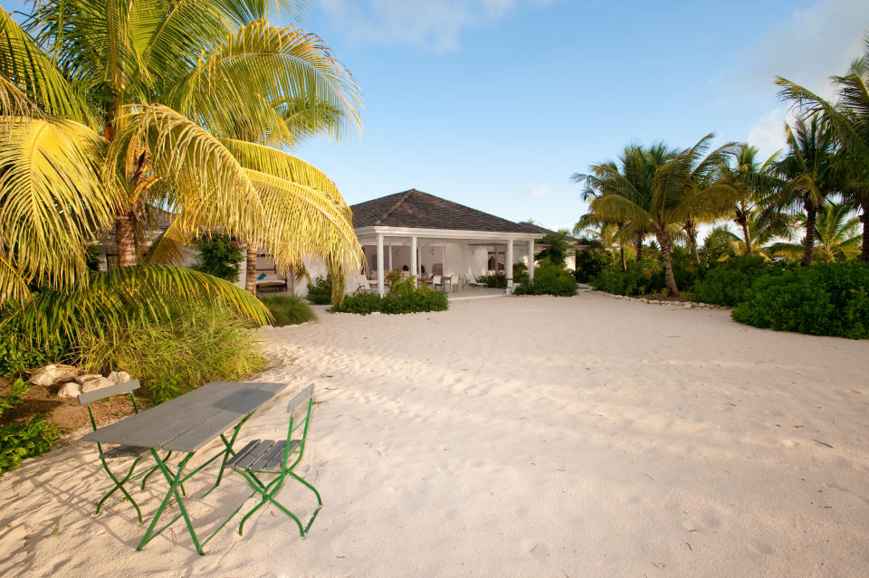 <b>Antigua; £5.1 million guide price. </b> <br> Walk out to soft white sand from this spacious beach villa. <br> <a href="http://www.savills.co.uk" rel="nofollow noopener" target="_blank" data-ylk="slk:www.savills.co.uk;elm:context_link;itc:0;sec:content-canvas" class="link ">www.savills.co.uk</a>