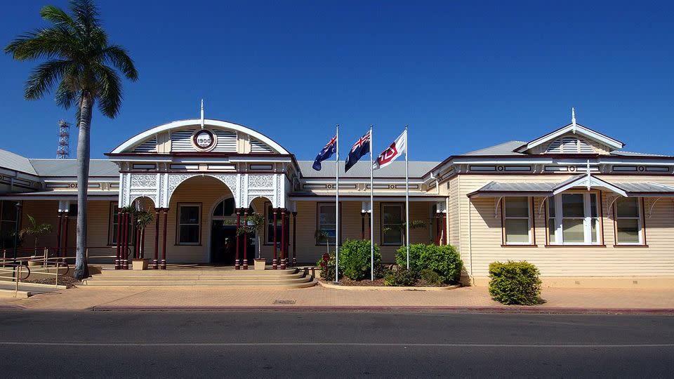 The woman was quick to defend her hometown of Emerald in regional Queensland. Photo: AAP