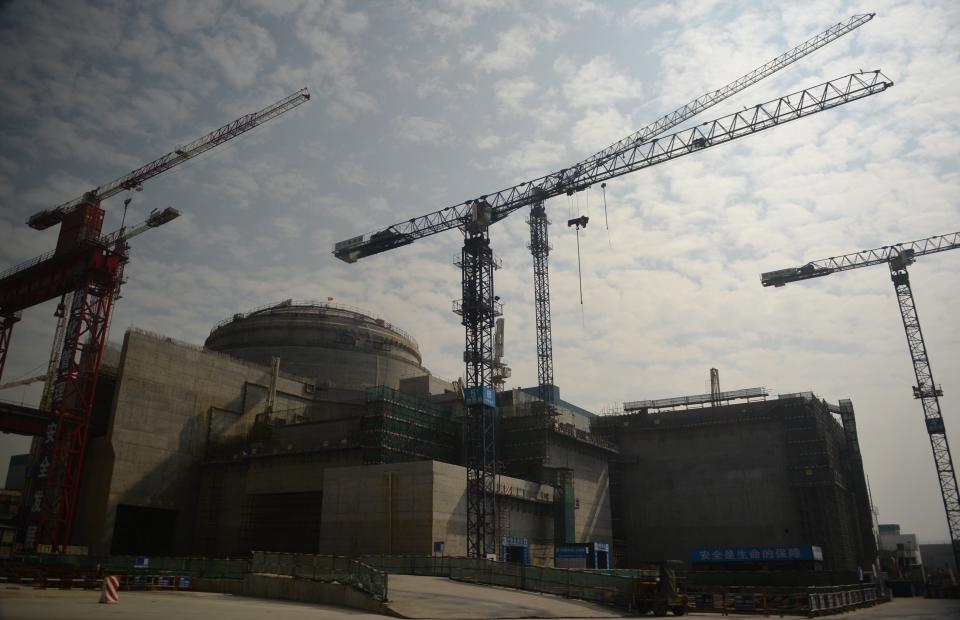 A view of the joint Sino-French Taishan Nuclear Power Station outside the city of Taishan in Guangdong province (AFP via Getty Images)