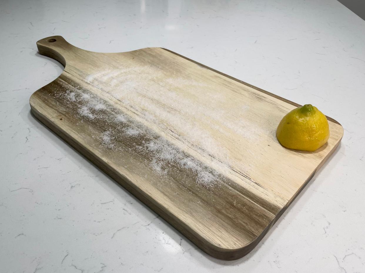 Wood Cutting Board Hack