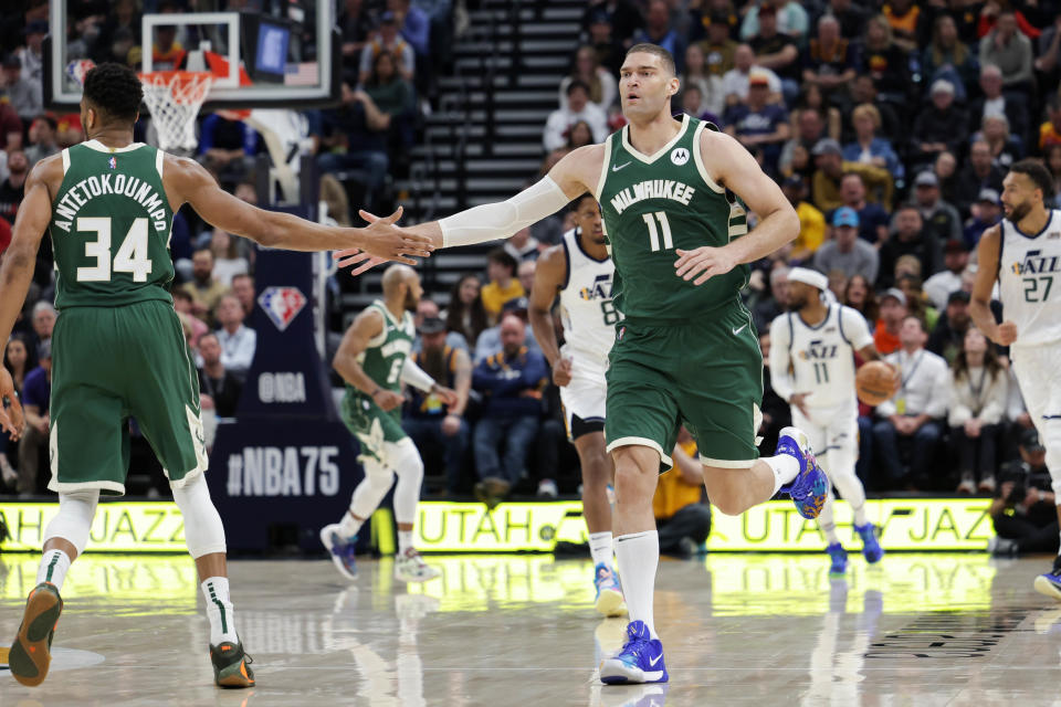 Brook Lopez returned to the court March 14 against the Utah Jazz for the first time since the season opener.