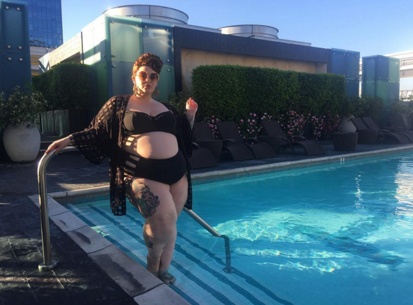 Plus-Size Model Tess Holliday Strikes Back At Critics Who Say She's  Unhealthy