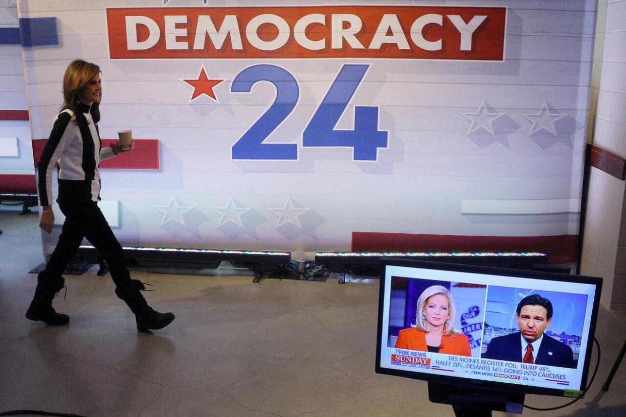 Nikki Haley, pictured, or Ron DeSantis? The only unknown about Monday's Iowa caucuses is whether either of these candidates will emerge as a potential threat to Donald Trump for the Republican presidential nomination. (Brian Snyder/Reuters - image credit)