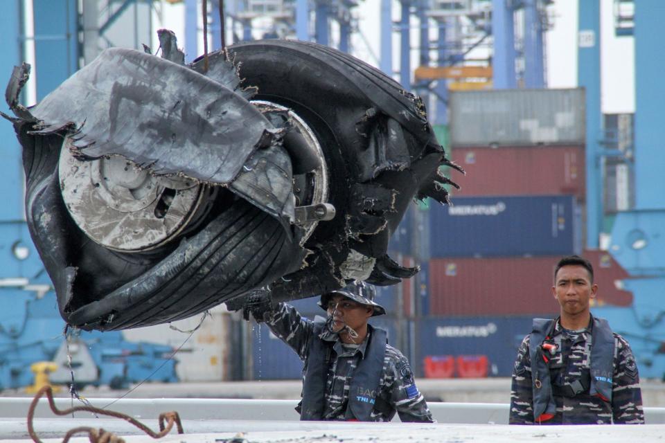 lion air wreckage