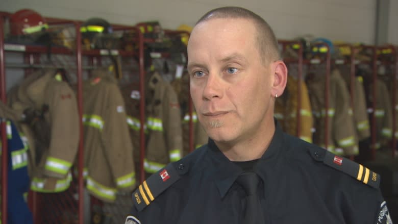 Firefighter with Asperger's teaches peers about autism awareness