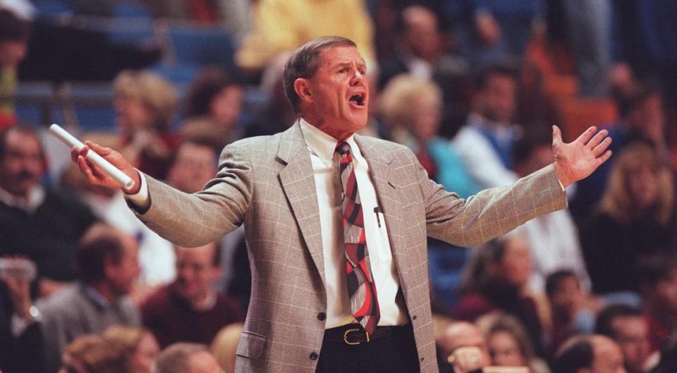 Denny Crum led Louisville to two NCAA championships and six Final Four appearances between 1971 and 2001.