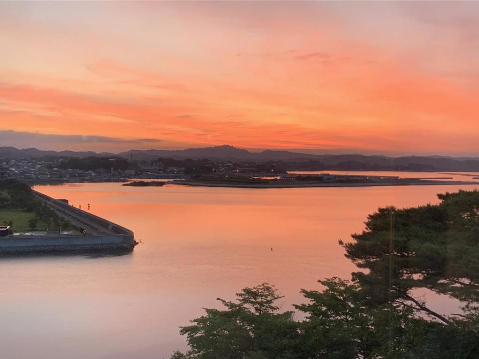 東京威力科創松島研修度假中心窗景。圖／張珈睿