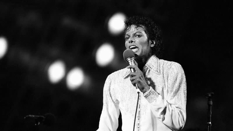 Michael Jackson performs  Sunday, July 29, 1984 at Giants Stadium in East Rutherford, New Jersey. Jackson is one of the top 10 most memorable musicians of all time, according to MIT.