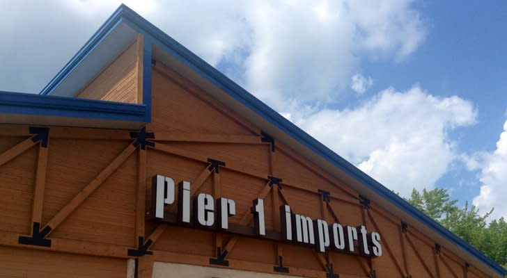 pier 1 stock