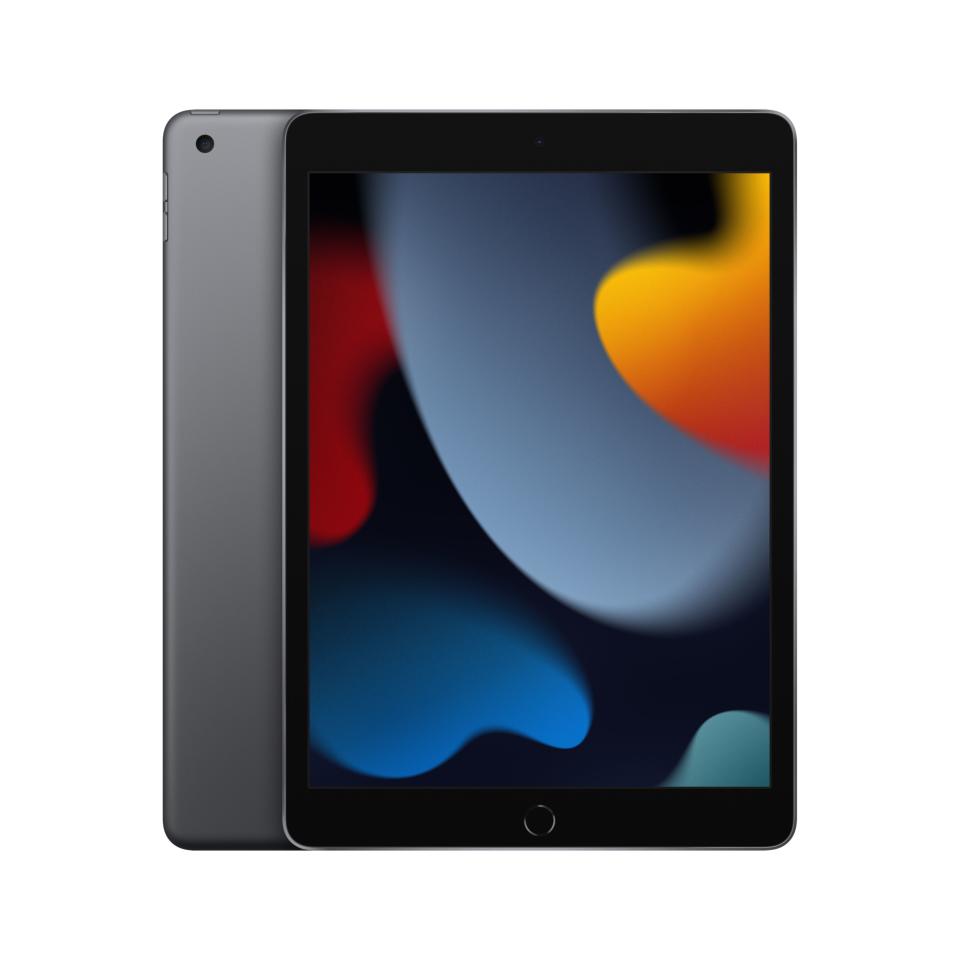 <p><a href="https://go.redirectingat.com?id=74968X1596630&url=https%3A%2F%2Fwww.walmart.com%2Fip%2F2021-Apple-10-2-inch-iPad-Wi-Fi-64GB-Space-Gray-9th-Generation%2F483978365&sref=https%3A%2F%2F" rel="nofollow noopener" target="_blank" data-ylk="slk:Shop Now;elm:context_link;itc:0;sec:content-canvas" class="link ">Shop Now</a></p><p>iPad (9th Generation) (64GB, WiFi)</p><p>walmart.com</p><p>$249.00</p><span class="copyright">Walmart</span>