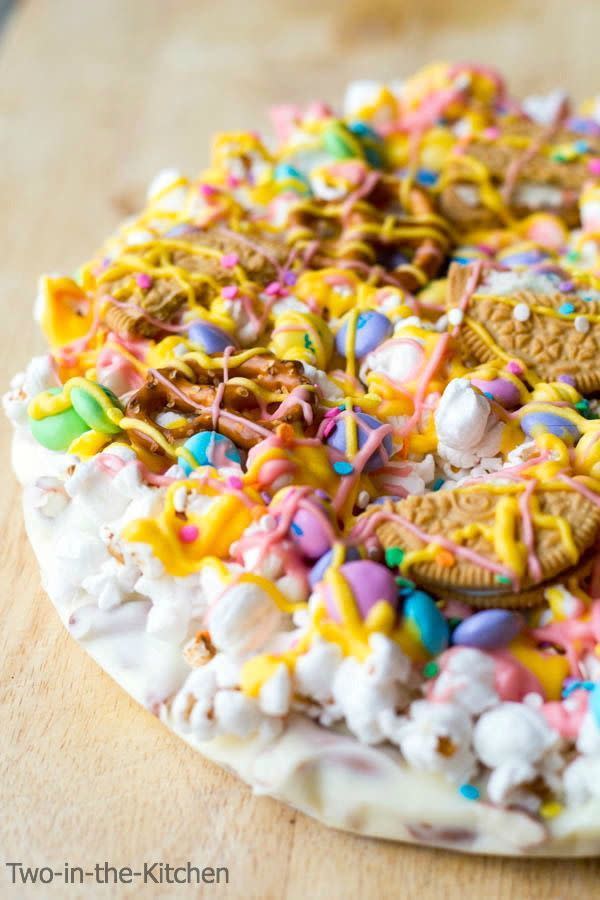 Easter Candy Pizza