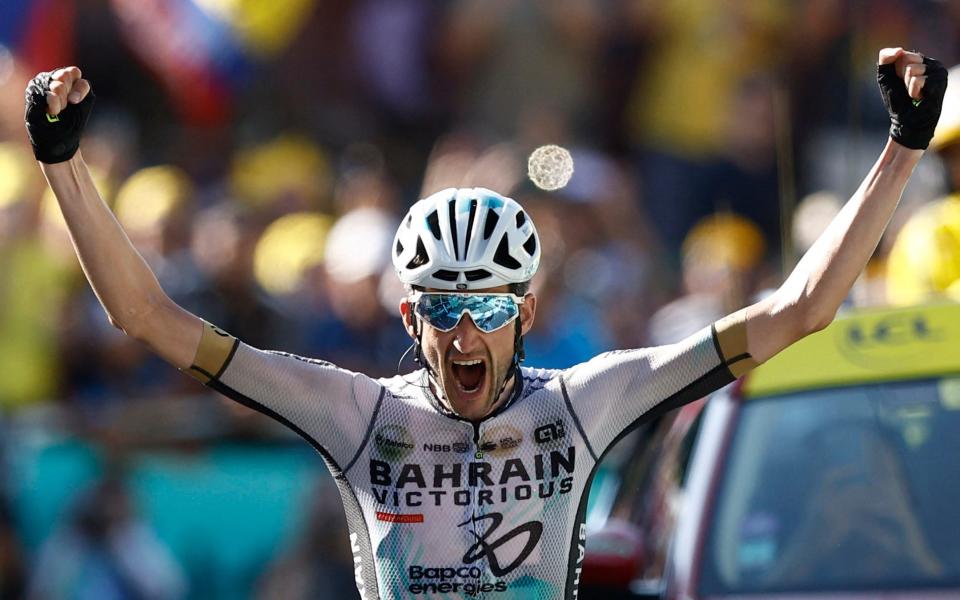 Wout Poels wins stage 15