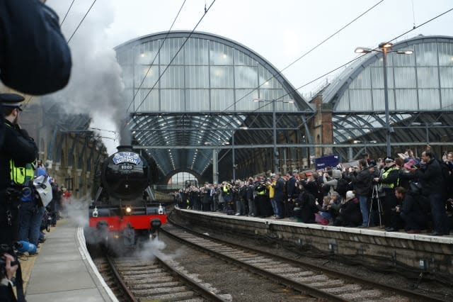 Britain Flying Scotsman Train