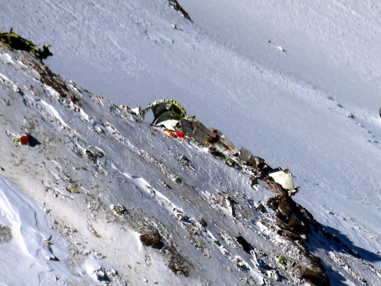 The ATR-72 twin-engine passenger plane crashed with 65 passengers and crew near the city of Isfahan: EPA