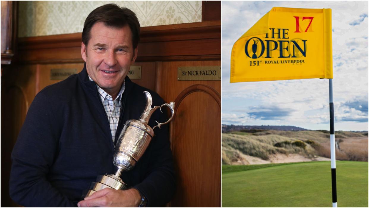  Sir Nick Faldo expects drama on the 17th at Royal Liverpool 