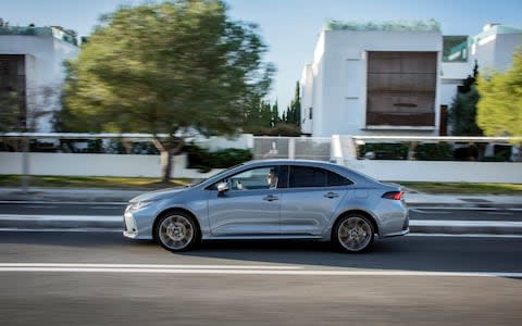 Toyota Corolla saloon  - Credit: Sebastien Mauroy&nbsp;