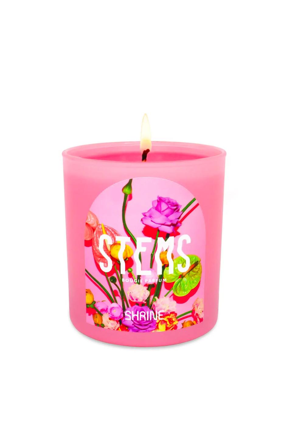 17) Stems Floral Scented Candle