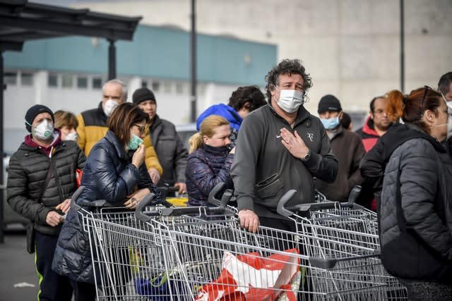 Italy China Outbreak Europe