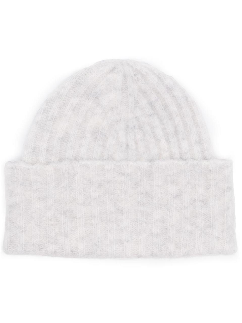Erica knitted ribbed beanie