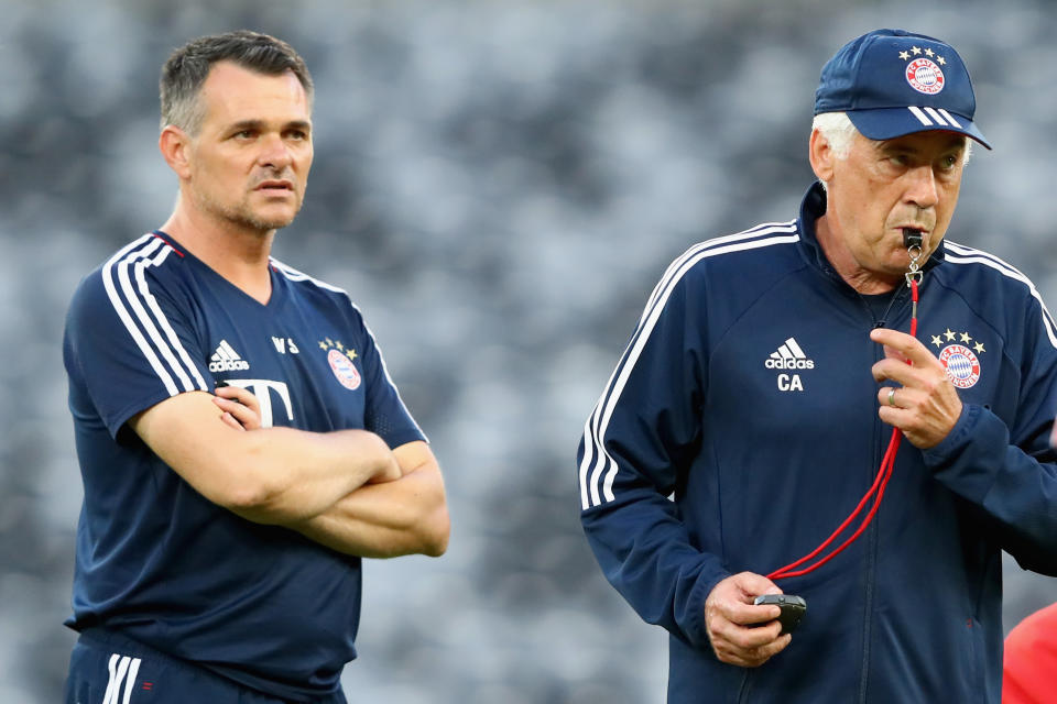 Haben (noch) nicht den besten Draht zueinander: Willy Sagnol und Carlo Ancelotti