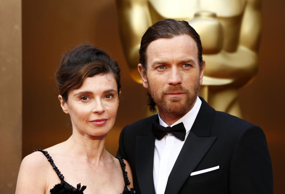 Eve and Ewan were married for 22 years. Copyright: [Rex]