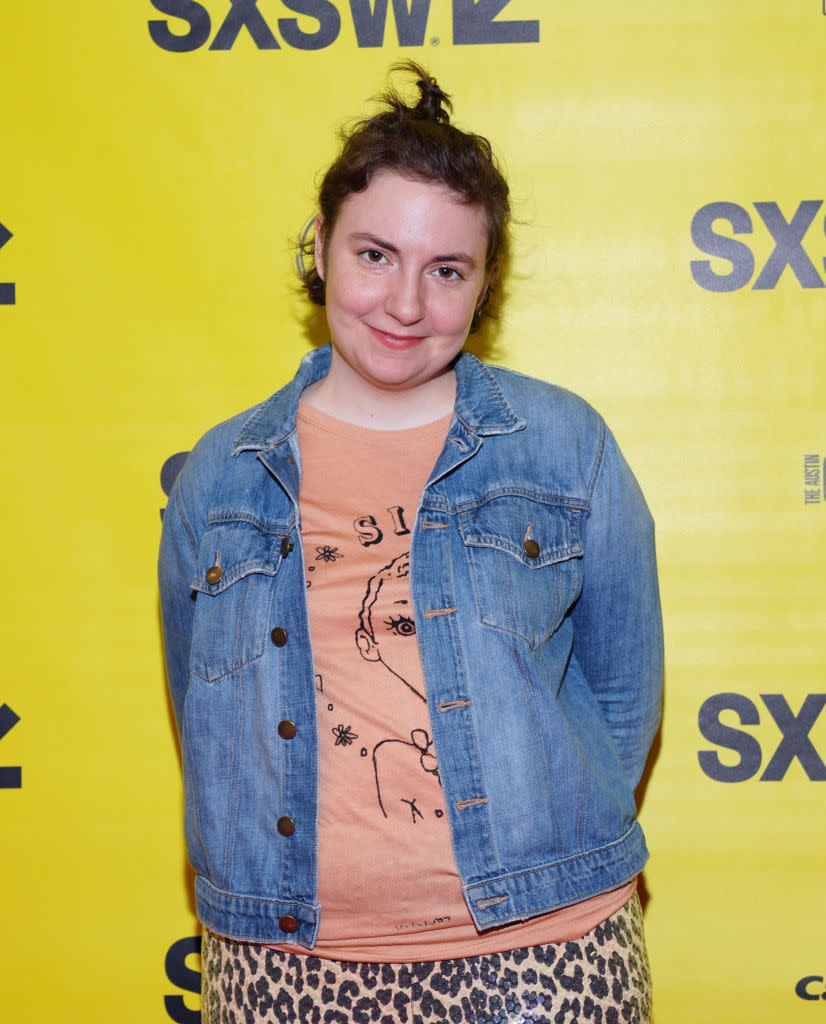 Lena Dunham says she’s innocent. (Photo: Amy E. Price/Getty Images)