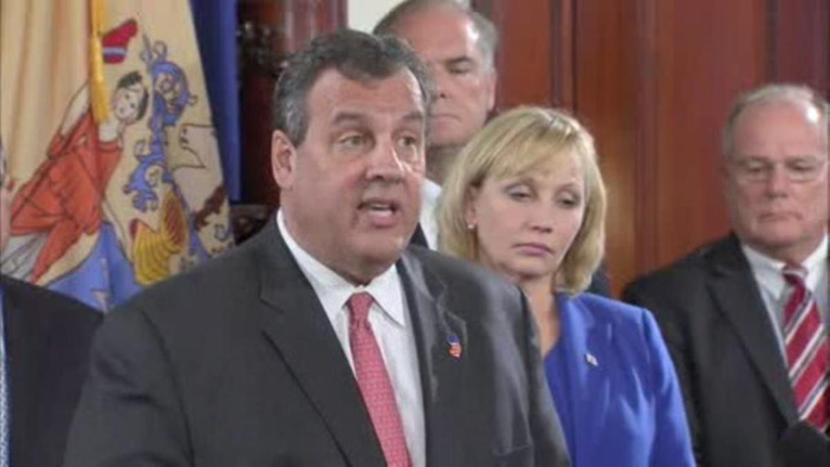 Christie declares State of Emergency in New Jersey ahead of Hurricane