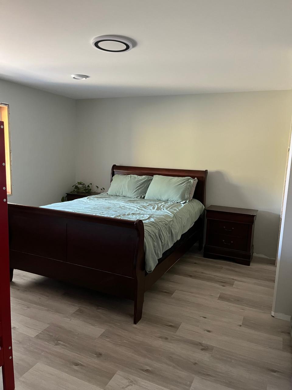 The Bultje's family's guest bedroom in Ontario, Canada