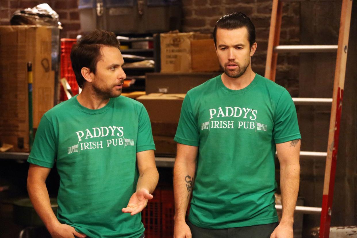 charlie and mac it's always sunny st patrick's day