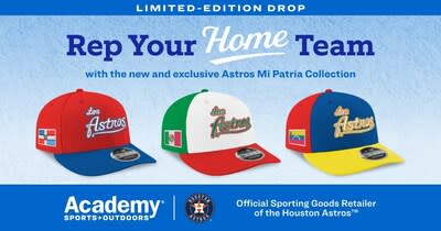 Astros gear being sold at Academy Sports
