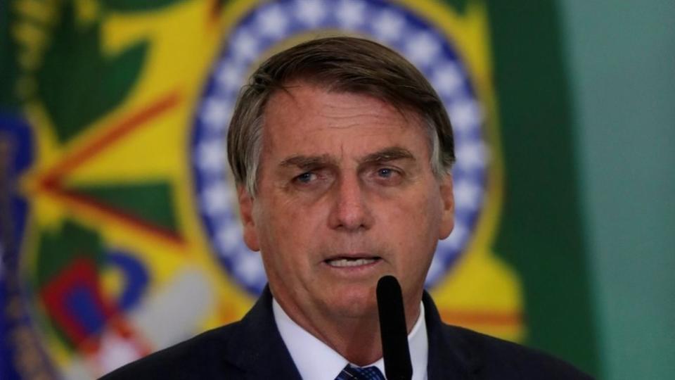 Jair Bolsonaro, presidente de Brasil