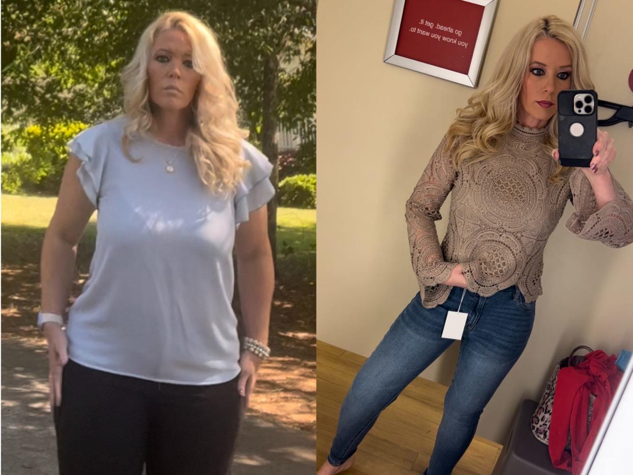 Staci Rice before and after semaglutide
