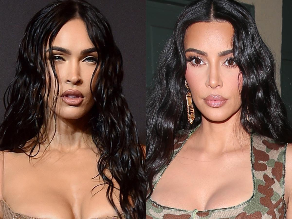 Kim K Lesbian Porn - Megan Fox Has Fans Saying She Looks Like Kim Kardashian With New Hair Color  for Movie Role