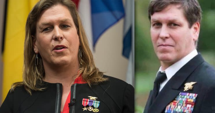 Transgender former U.S. Navy SEAL Senior Chief Kristin Beck