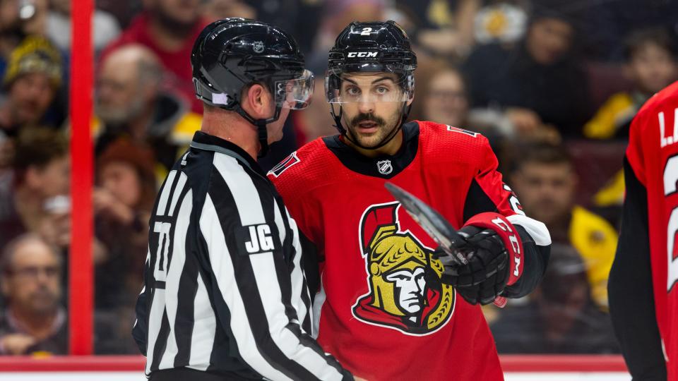 The Ottawa Senators defenceman won't be back until the new year. (Photo by Richard A. Whittaker/Icon Sportswire via Getty Images)